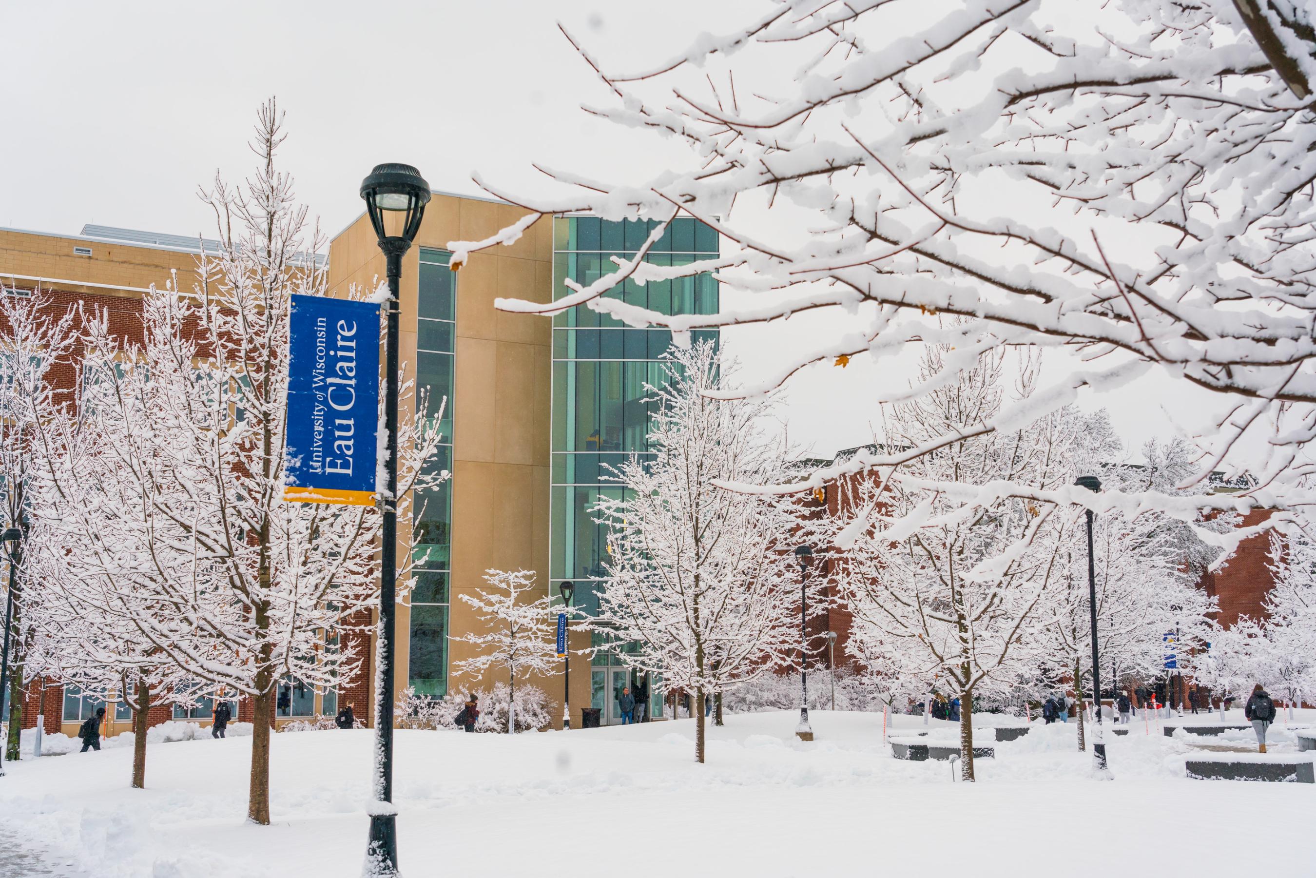 Winter snow scene