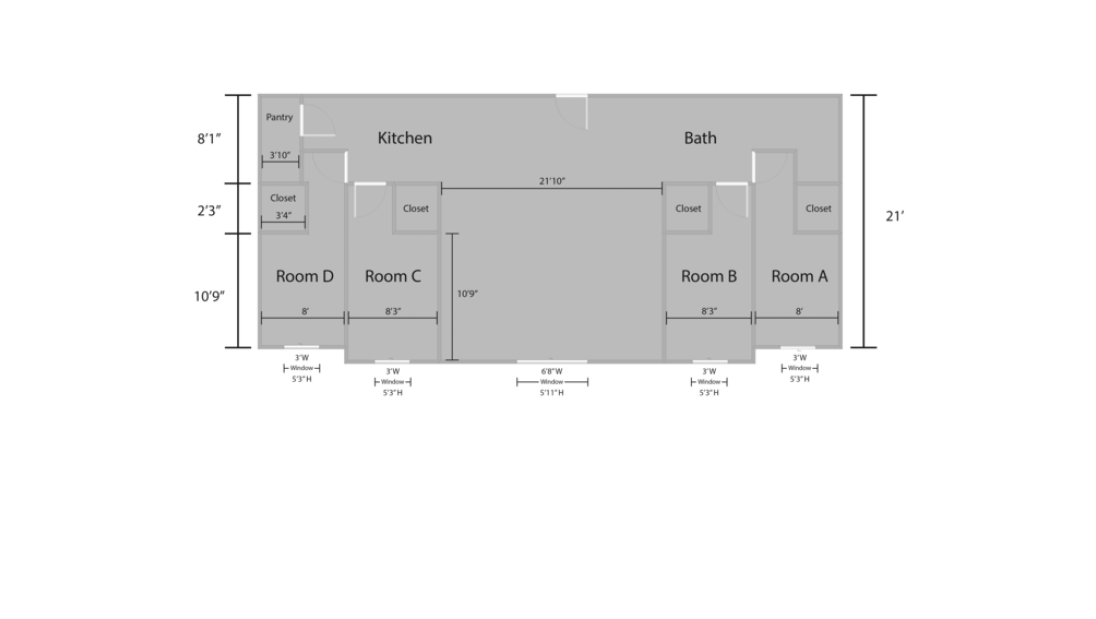 Chancellors Hall Room Layout