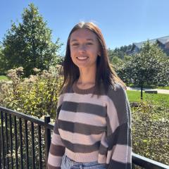 Lizzy Feltman smiles at the camera