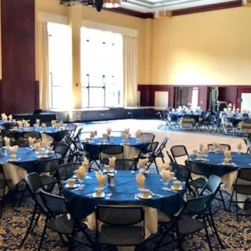 Dakota Ballroom | Wedding Set Up