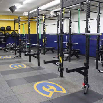 Weight Racks with Olympic platforms