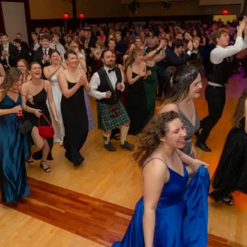 Dancers at the Viennese Ball