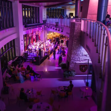 Viennese Ball Interior Light at Night