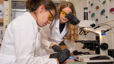 biology lab in squirrel behavioral study 