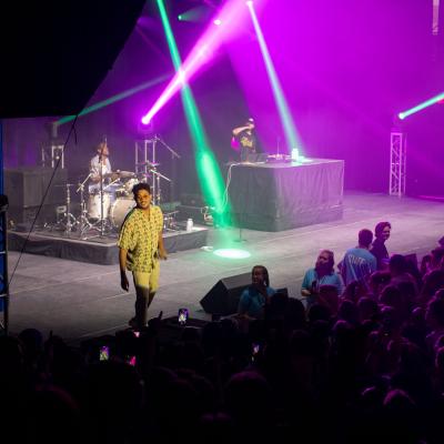 Bryce Vine concert in Zorn, UAC event 