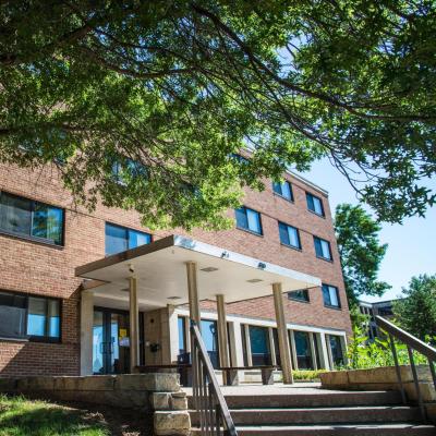 Exterior shot of Oak Ridge Hall