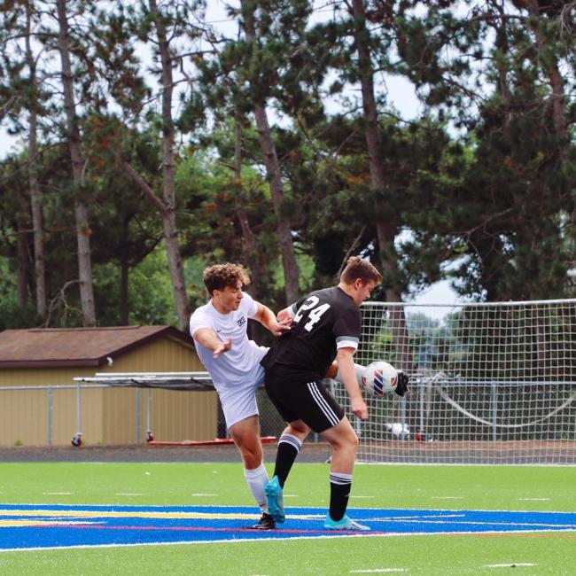 club soccer game men 