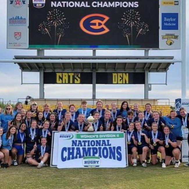 UWEC women's rugby national champions 