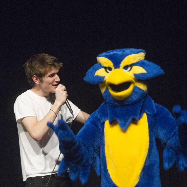 Bo Burnham and Blu