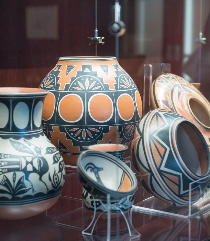 Native American pottery collection