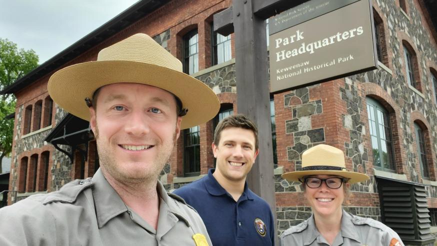 History student summer interns in Michigan