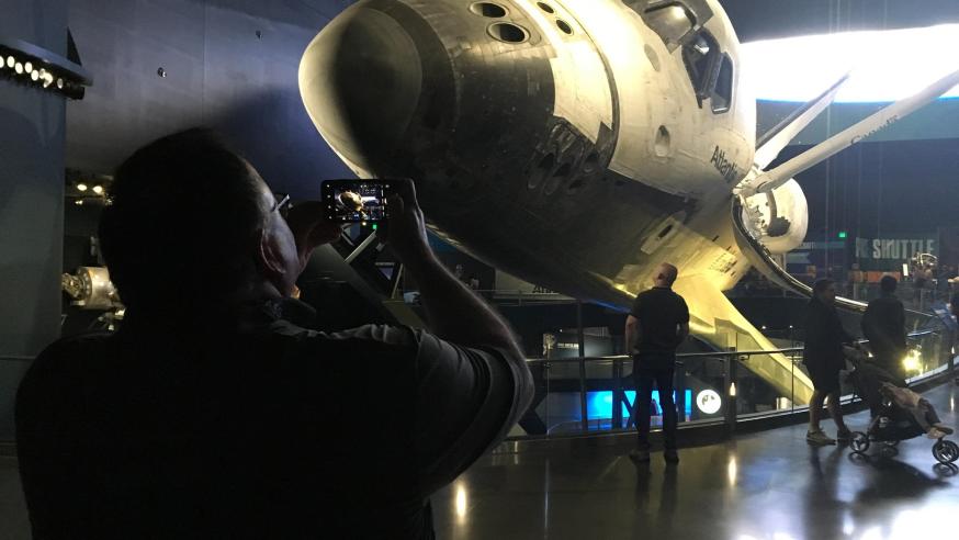 NASA museum Shuttle
