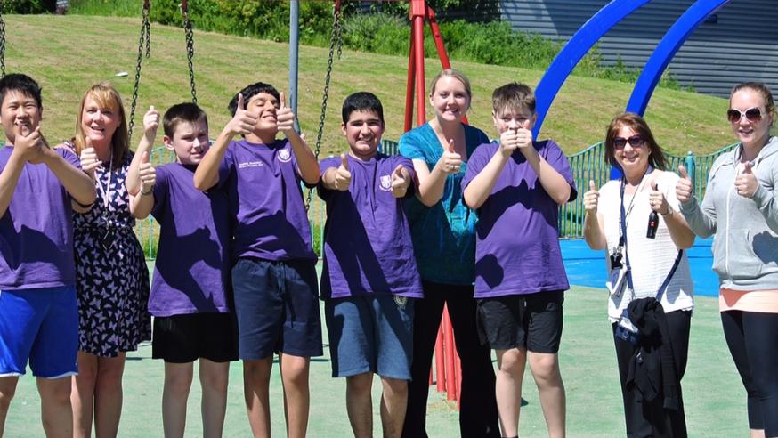 Special education students in Scotland residential school