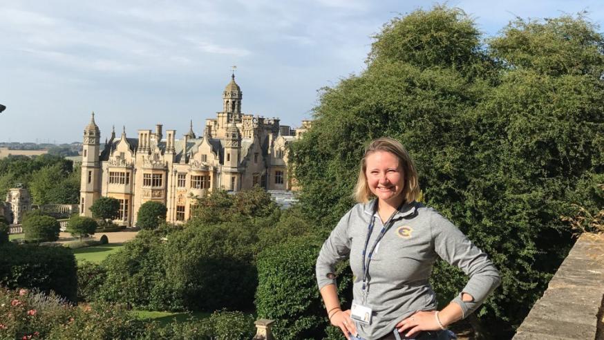 A history class that LeeAnn Przybylski took while studying abroad in England helped her find her passion for international politics.