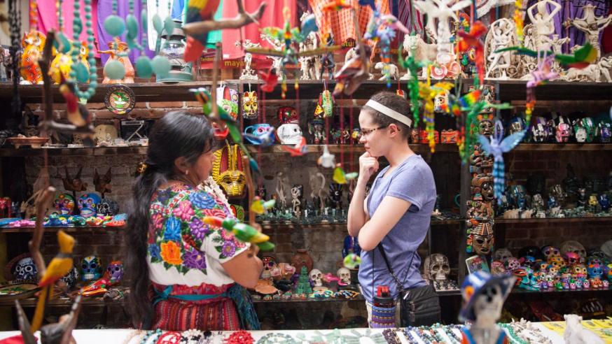 Student on the Guatemala Immersion trip Student on the Guatemala Immersion trip
