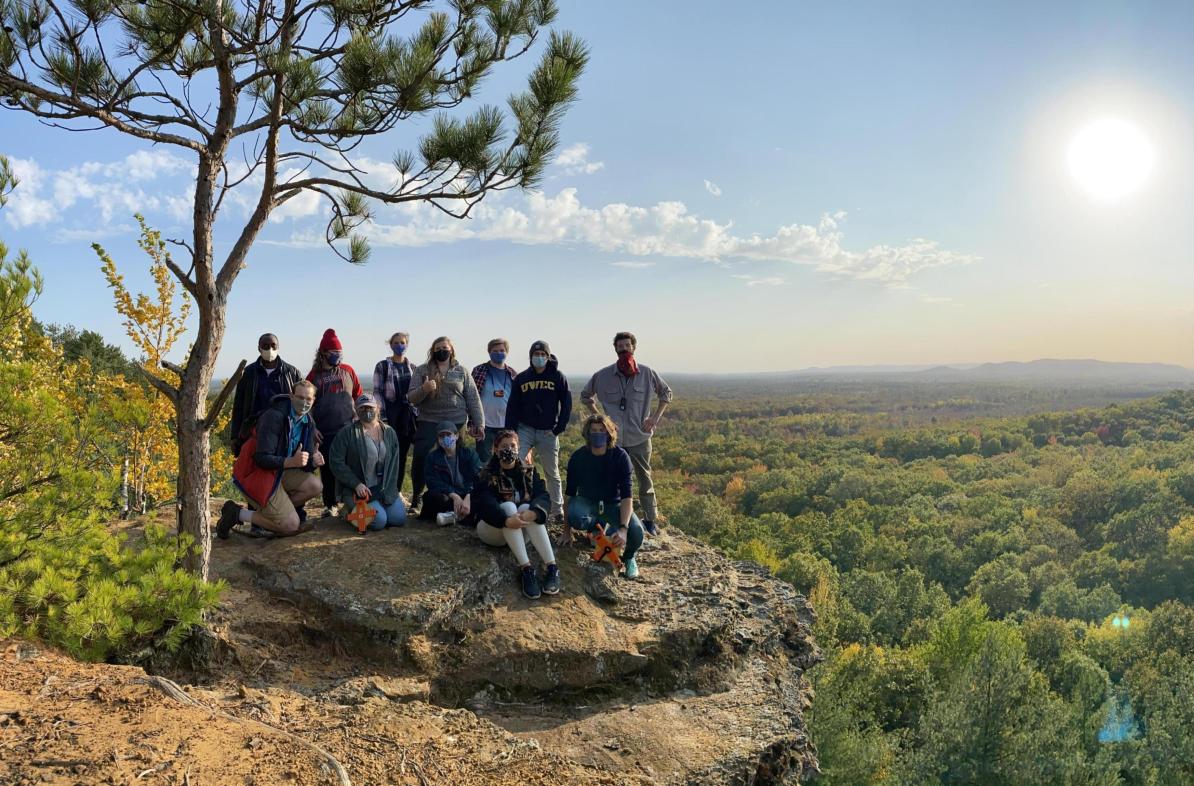 GEOG field study at Levis Mound