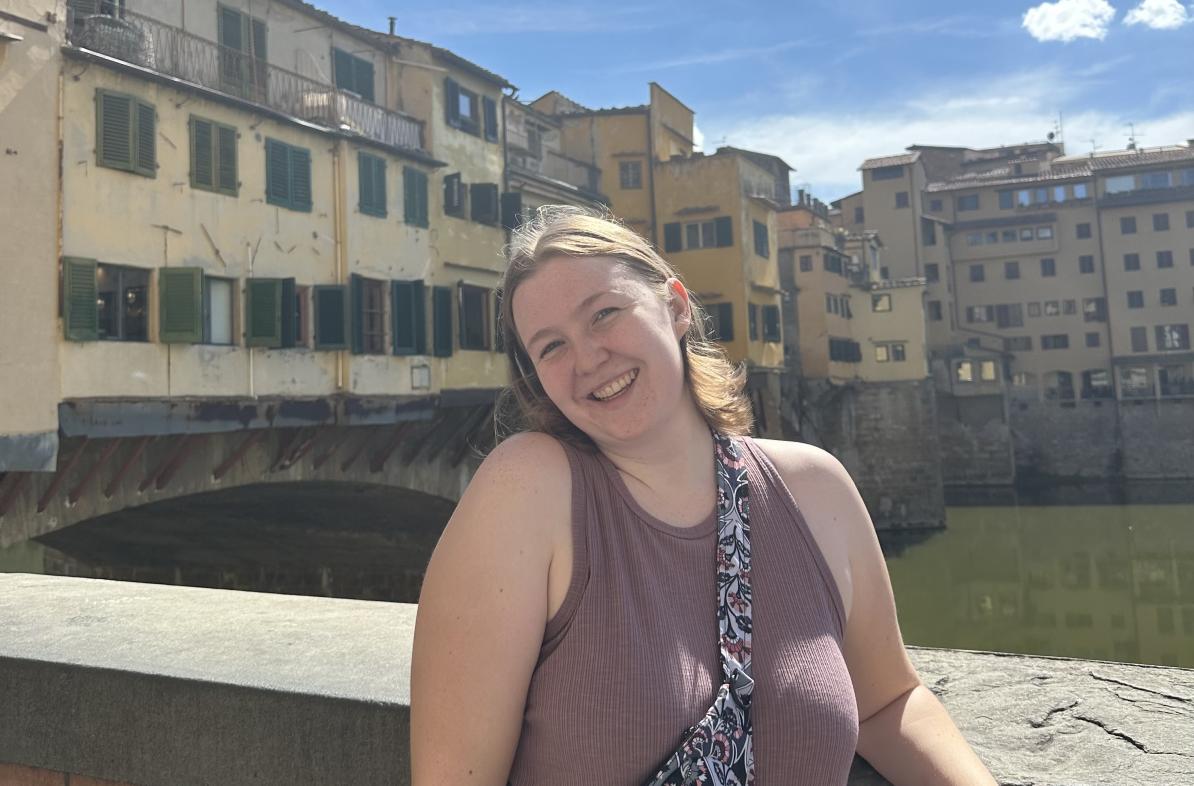 Julia Toenjes in Florence, Italy