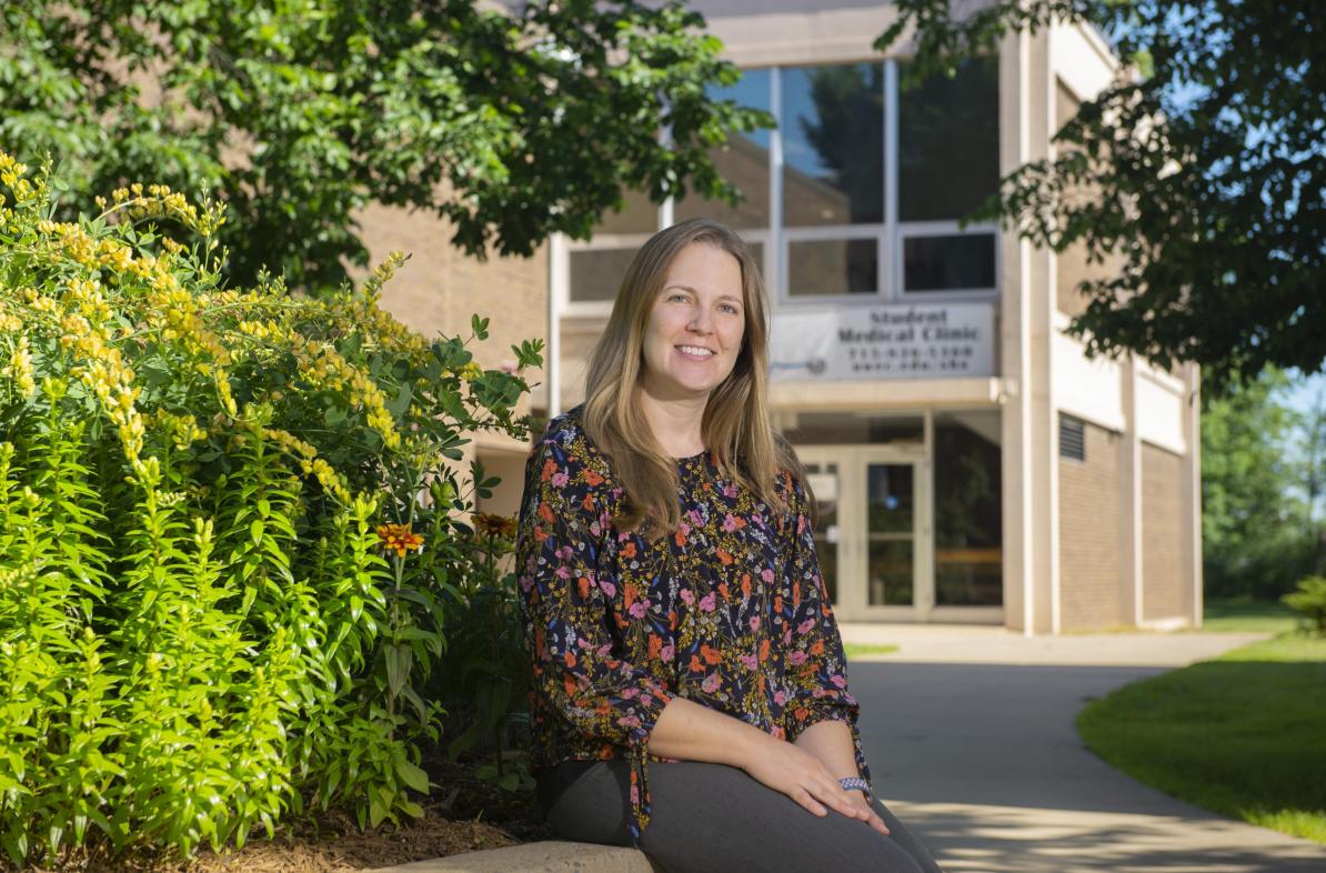 Dr. Kim Frodl, director of Student Health Service at UW-Eau Claire. (Photo by Shane Opatz)