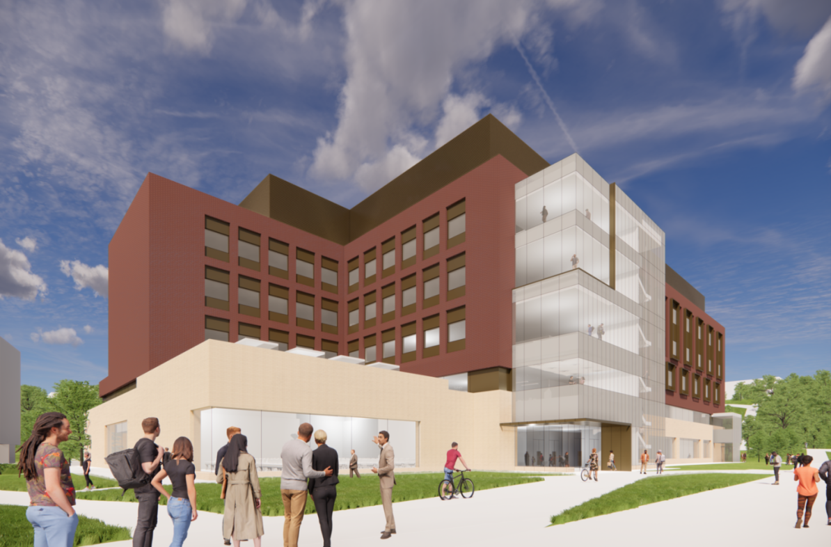 Rendering of Science and Health Sciences Building