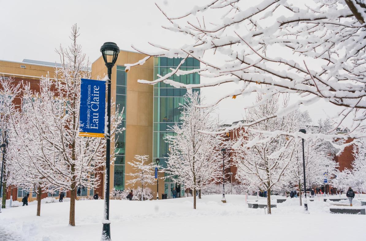 Winter snow scene