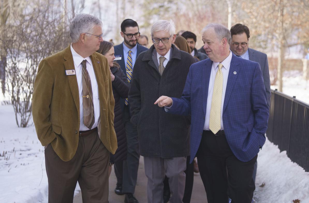 Gov. Evers visit