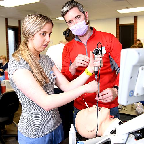 MAyo skills lab session